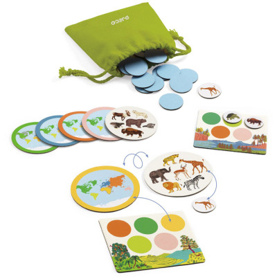 Настільна гра Djeco Анімо Мондо (Animo Mondo) (DJ08198) Вінниця - фото 2