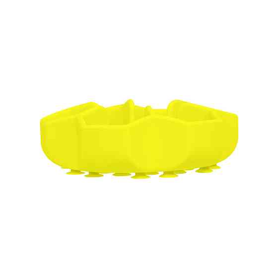 Миска для медленного питания WAUDOG Silicone, 450 мл, желтый Киев