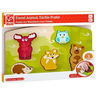 Розвиваюча іграшка Hape Пазл тактильний Лісові тварини (E1621) Вінниця - фото 1