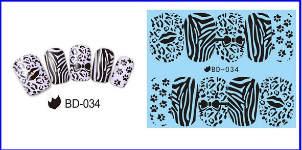 Наклейки для нігтів BD-034 Київ - фото 1