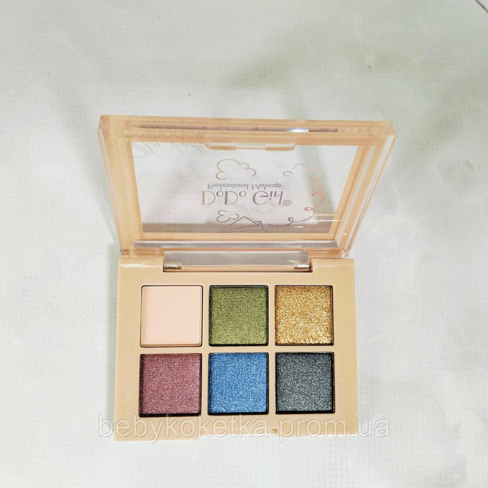 Палітра перламутрових тіней для повік Dodo Girl. Львів - фото 1