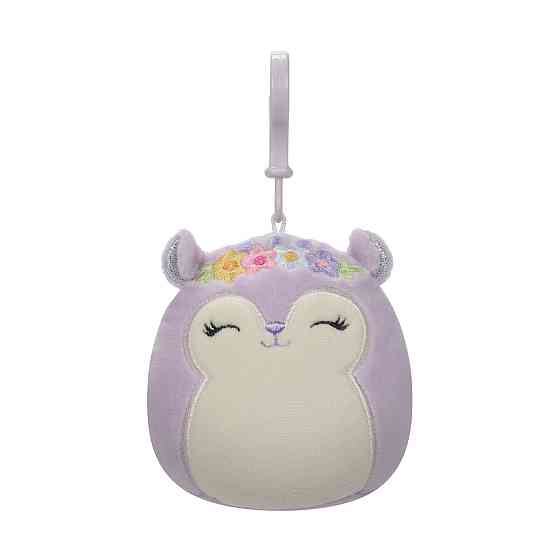 М'яка іграшка на кліпсі Squishmallows - Білка Сідні (9 cm) Днепр