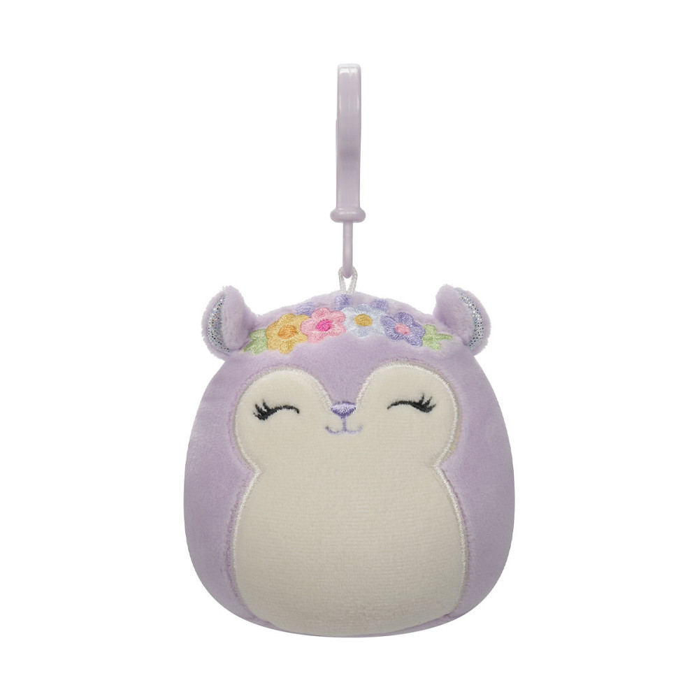 М'яка іграшка на кліпсі Squishmallows - Білка Сідні (9 cm) Дніпро - фото 1