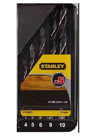 Набір свердл по дереву STANLEY : Ø=4-10 мм, компл. 5 шт. Одесса