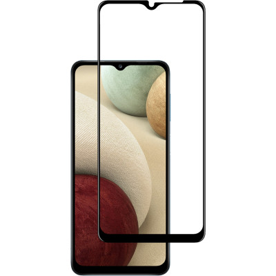 Стекло защитное ACCLAB Full Glue Samsung A12 Black (1283126509599) Винница - изображение 2
