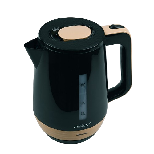 Електрочайник 1,7л 1850-2200W (диск) чорний MR-033-BLACK Maestro Житомир - фото 1