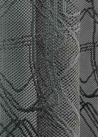Тюль VR-Textil 1974т Жакард Графітовий 400х270 см (42-1009) Київ