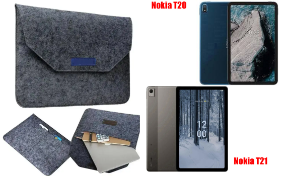 Сумка Wool із войлока для планшета Nokia T20, Nokia T21 Київ