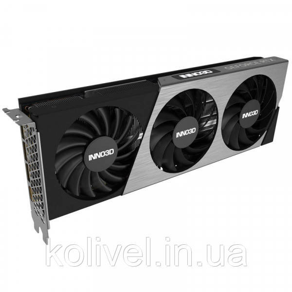 GeForce RTX4070 Inno3D X3 OC, 12GB GDDR6X, 192bit, PCI Express (N40703-126XX-185252L) Киев - изображение 1