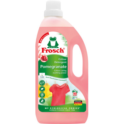 Гель для стирки Frosch Гранат Для цветного белья 1.5 л (4009175941190/4009175963475) Винница - изображение 2