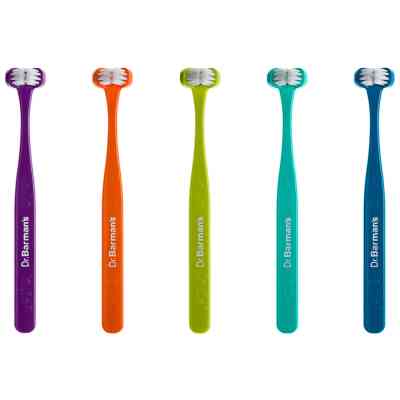 Детская зубная щетка Dr. Barman's Superbrush (Dentaco AG), 9603210000, тристороння (від 0-6 років), фіолетова (8.121/7) Винница