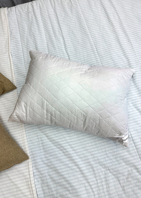 Подушка для сну гіпоалергенна Decorator Ultra Sonic 50x70х20 см, колір білий (84-094) Київ - фото 4