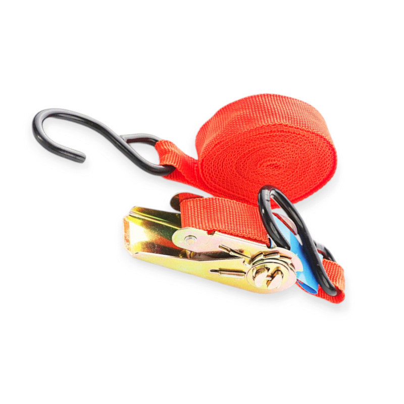 Трос 1,0т х 5м х 25мм метал. ручка поліпропілен сила стяжна Мукачево - фото 1