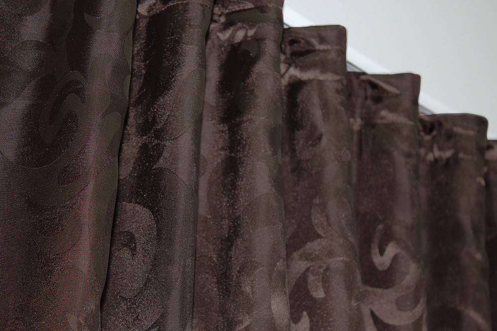 Кухонный комплект VR-Textil № 084к шторки с ламбрекеном белый с коричневым 270х170 см (52-0617) Киев - изображение 5