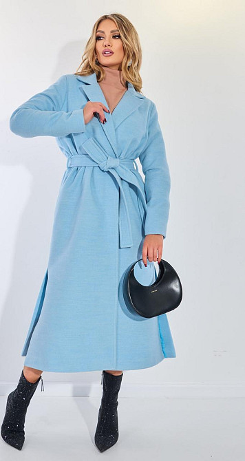 Кашемірове пальто з розрізами (42) Київ - фото 9