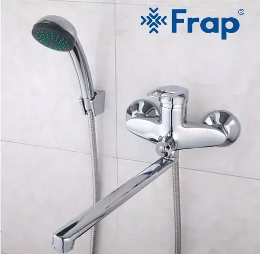 Смеситель для ванны с душевым гарнитуром Frap F22004 хром Киев