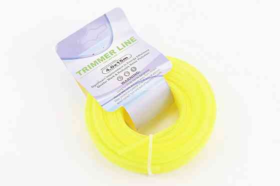 Струна косильна d-4,0mm, 15м "зірка" (різні кольори) Київ