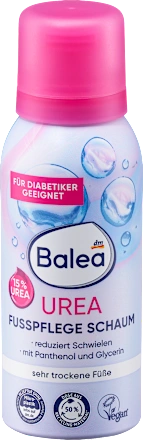 Balea Fußpflegeschaum Urea 100 ml Балеа Пінка для догляду за ногами з сечовиною Київ - фото 1