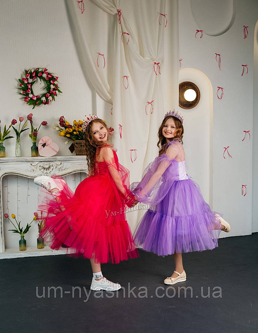 Малиновое платье пышное Кривой Рог - изображение 6