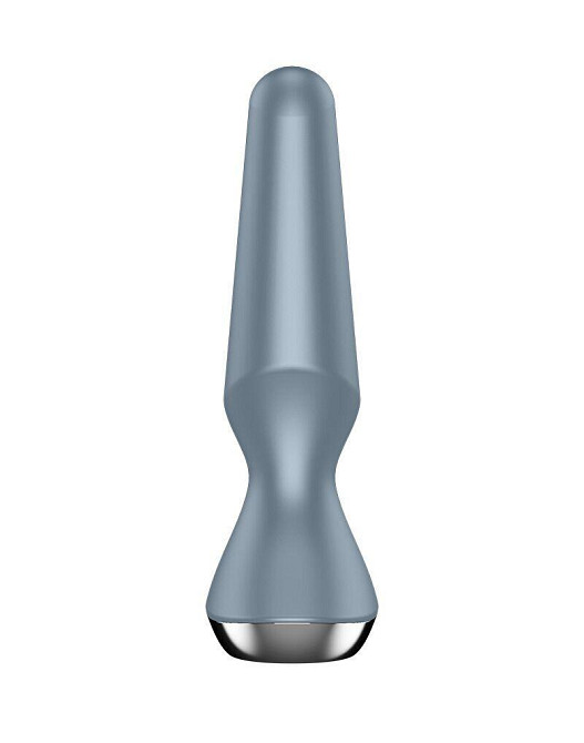 Анальна смарт-вібропробка Satisfyer Plug-ilicious 2 Ice Blue Sex Aura Київ - фото 4