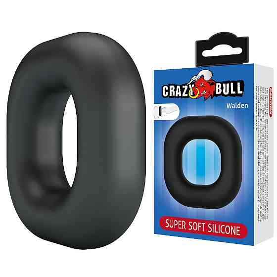 Ерекційне кільце Crazy Bull - Walden Super Soft Silicone Cock Ring, BI-210242 Sex Aura Київ