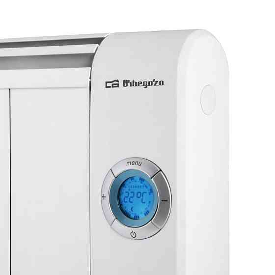 Уцінка Енергоефективний алюмінієвий терморадіатор Orbegozo RRE 810 800W, тепловий програмований обігрівач з РК-дисплеєм Київ