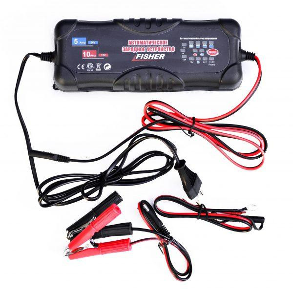 Автоматическая зарядка FISHER 2/5/10А 12/24V аналог СТЕК T4-0227 Черкассы - изображение 2