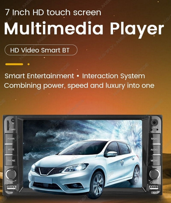 Универсальная Магнитола TOYOTA Windows 7