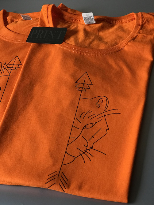 Парні футболки для хлопця та дівчини ЛЕВ/ЛЬВИЦЯ Чернівці - фото 3