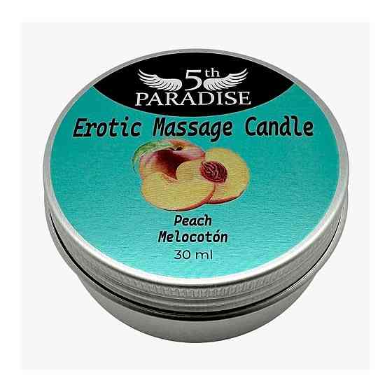Арома свеча Erotic Massage Candle Peach 30ml Sex Aura Киев