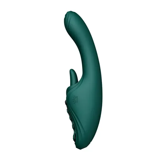 Вібратор-кролик Zalo Ares Turquoise Green Львів