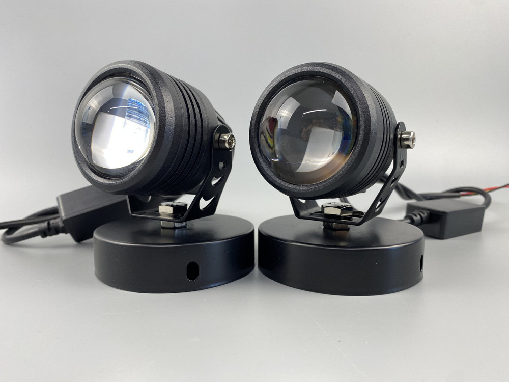 Фари-лінзи LED протитуманні (комплект 2 шт.), 1 фара — 26W реальних ватів, 2 шт. — 52W реальних, 3 дроти Мукачево - фото 9