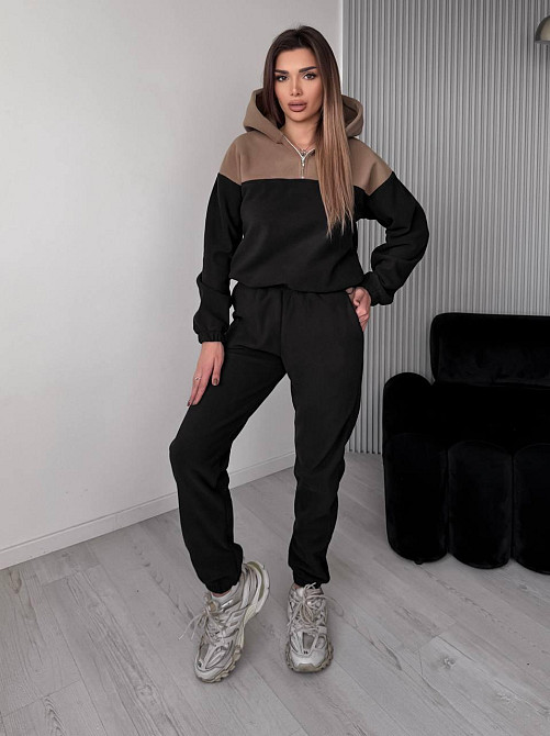 Женский теплый костюм двухцветный Одесса - изображение 5