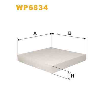 Фільтр салону Wixfiltron WP6834 Вінниця