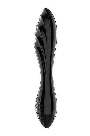 Подвійний фалоімітатор SATISFYER Dazzling Crystal 1 (black) Sex Aura Київ