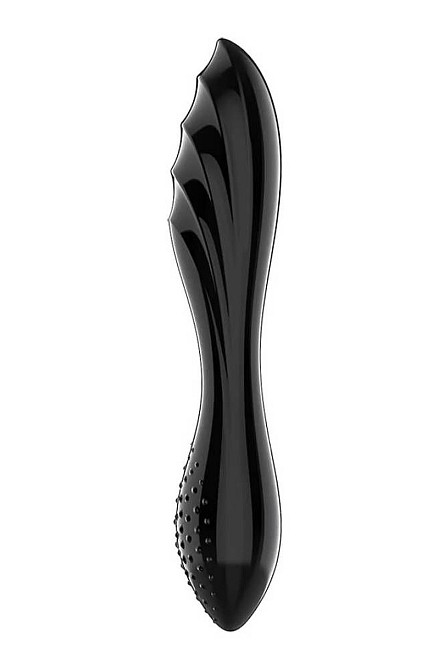 Подвійний фалоімітатор SATISFYER Dazzling Crystal 1 (black) Sex Aura Київ - фото 2