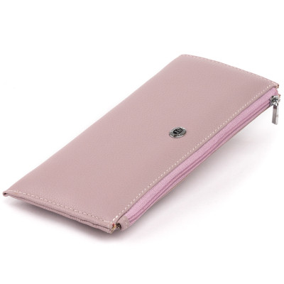 Кошелек ST Leather Из кожи женский Лиловый (19327) Винница - изображение 1