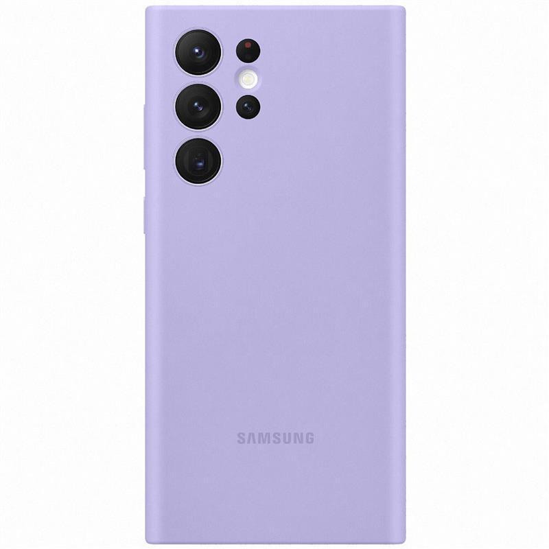 Чохол-накладка Samsung Silicone Cover для Samsung Galaxy S22 Ultra SM-S908 Fresh Lavender (EF-PS908TVEGRU) ( Світло-фіолетовий ) Харків - фото 3