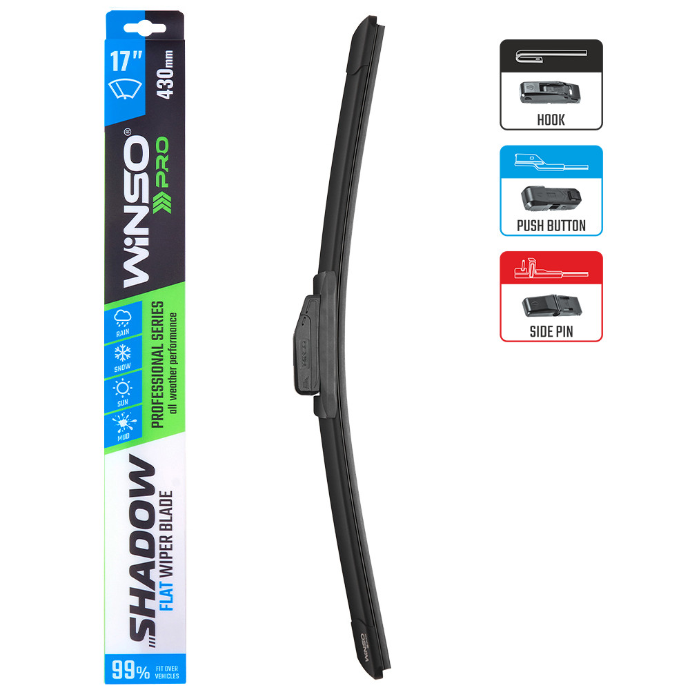 Безкаркасна щітка Winso Pro Shadow 17/430мм Львів - фото 2