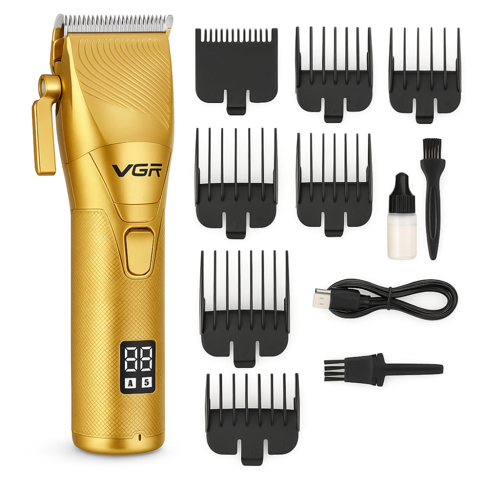 Бездротовий акумуляторний тример для стрижки волосся VGR V-280, Бездротовий тример для стрижки волосся RS-93 Львів - фото 17