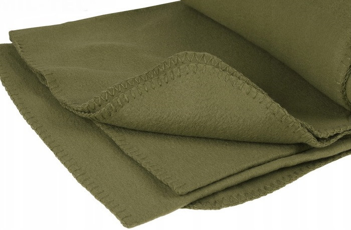 Армійська флісова Ковдра 200х150см з чохлом Mil-Tec від Sturm (14426001) Olive Нововолинськ - фото 4