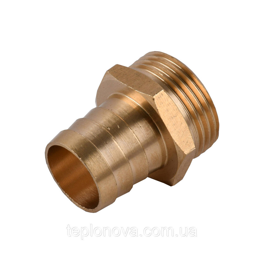 Штуцер 3/4″Н 20мм латунный LU4J2S OPTIMUM Черновцы - изображение 2