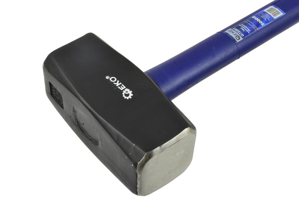 Молот (кувалда) "GeKo" 3,0 кг з ручкою зі скловолокна покритого TPR довжиною  870 мм Киев - изображение 2