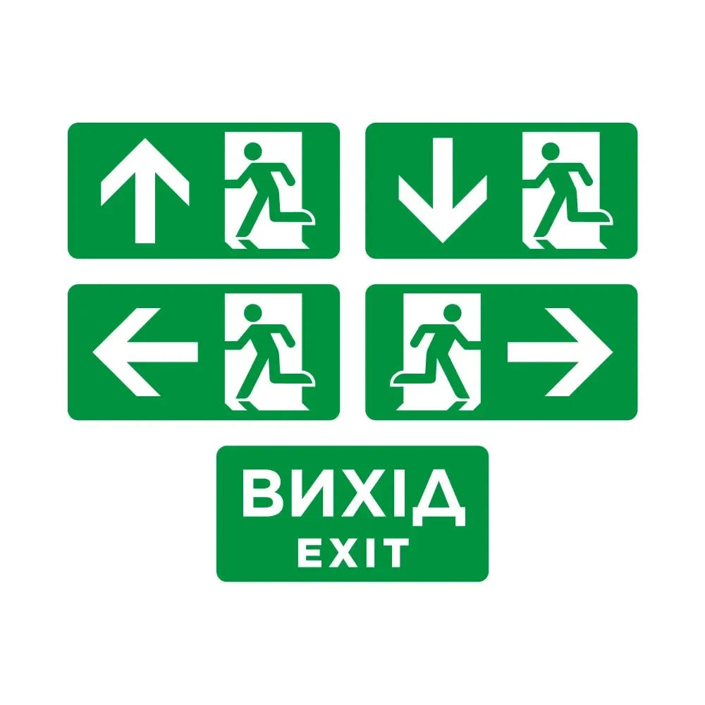 Покажчик пожежний світловий EVAC-02-220 (EN 54) (90-00041) Київ - фото 9