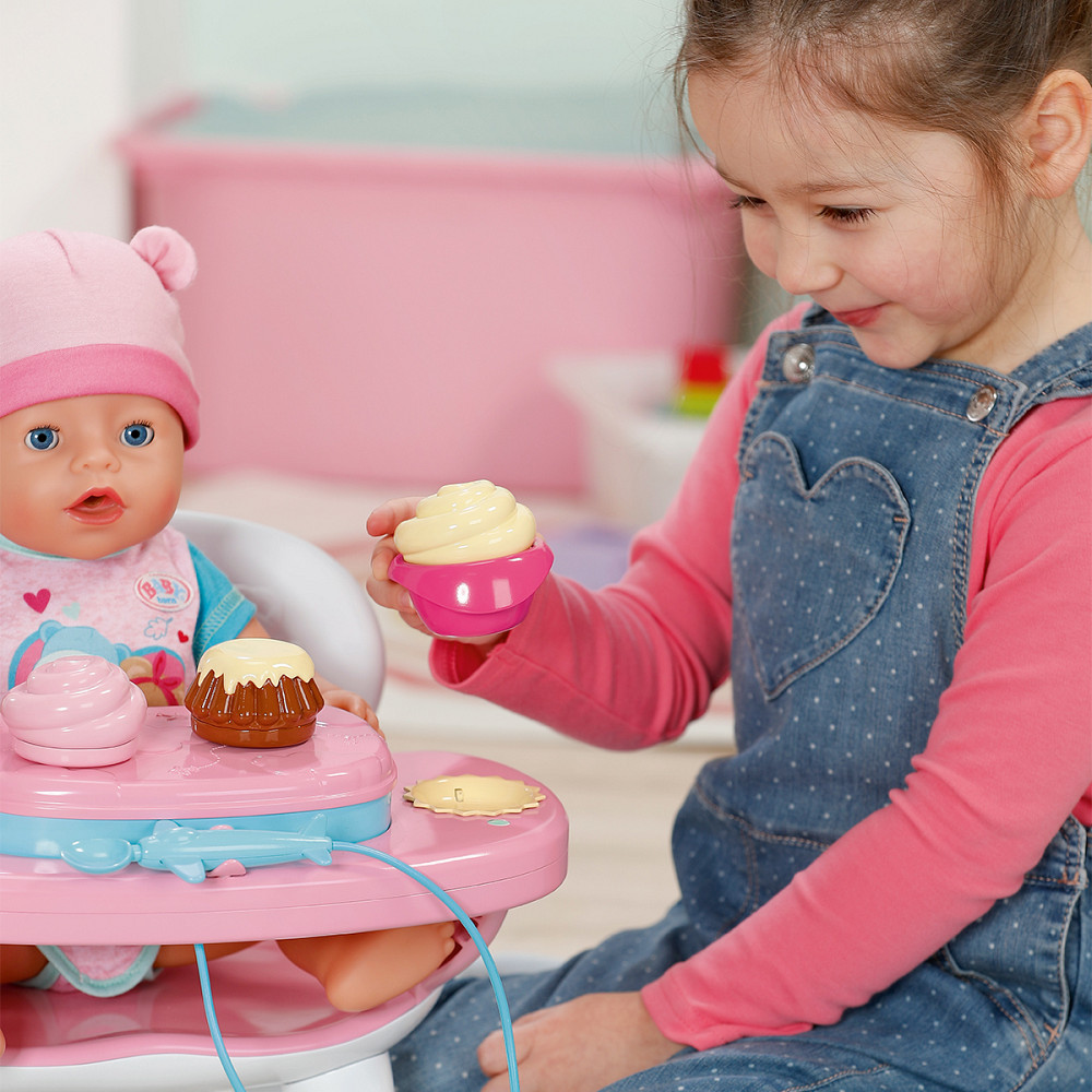 Інтерактивний столик для годування ляльки Baby Born - Час обіду (світло, звук) Днепр - изображение 9