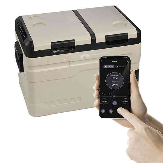 Холодильник автомобильный Brevia 38л двухкамерный 23420 Киев