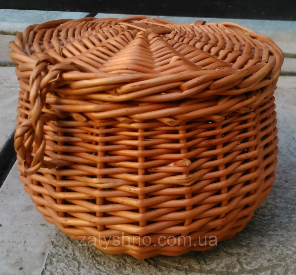 Шкатулка плетеная из лозы Киев - изображение 2