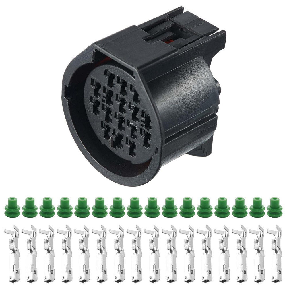 Тип
Електричний з'єднувач
Підвид 16-контактний
Колір Чорний
Матеріал Пластик
Країна походження машини Київ - фото 1