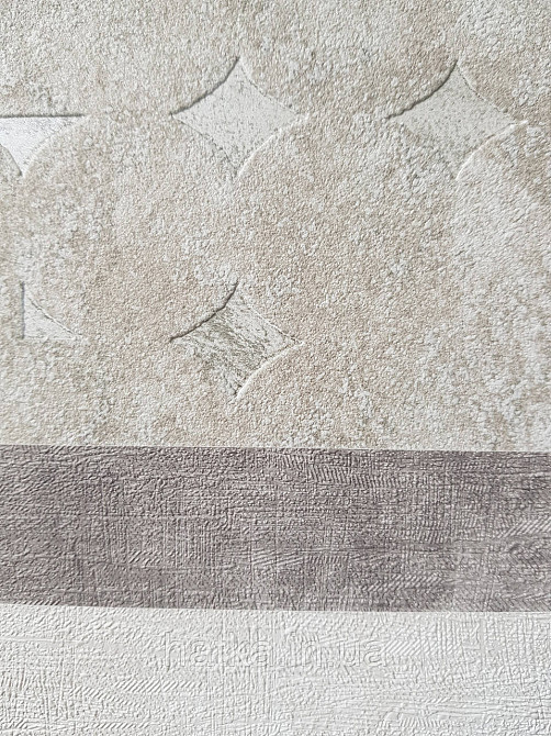 Шпалери вініл на флізеліні AS creation Metropolitan stories ByTime 0,53х10 геометрія фігури оливкові сріблясті Київ - фото 3