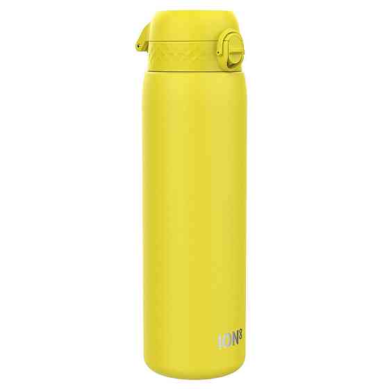 Пляшка для води металева ION8 1200 мл. Stainless Steel , Yellow Кам'янське